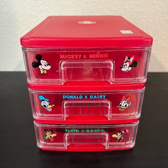 RARE VINTAGE DISNEY THAILAND Mickey & Friends Mini Storage - Picture 3 of 8